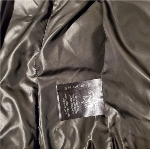 Mackage Joey leather bomber Fur-Trimmed Jacket - Picture 10 of 10